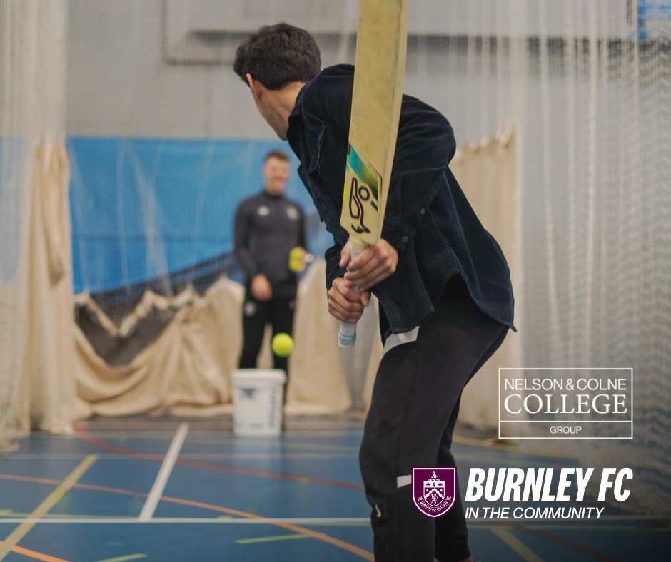 Gain exclusive access to the Burnley FC Cricket Academy at @NelsonColneColl 🏏 Through our partnership with @BurnleyFC_Com, students can have the unique opportunity to train & develop their cricket skills alongside their studies! 🌟 Find out more at burnleyfccommunity.org/cricket-academ…