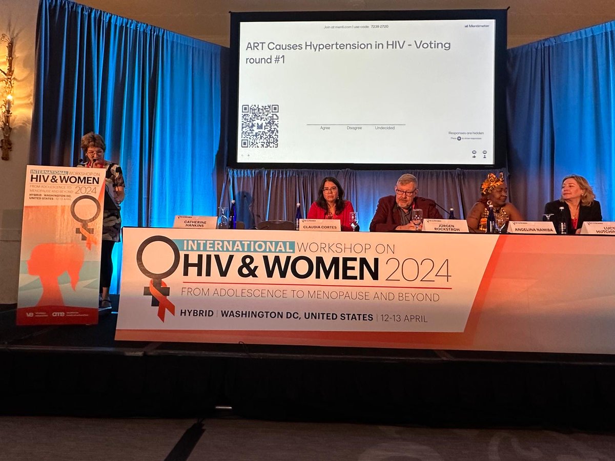 HAPPENING NOW: The International Workshop on HIV & Women kicks off today - promising engaging conversations from scientists, researchers, & community representatives. The opening session was started with words from Dr. Sharon Walmsley & Ms. Angelina Namiba,