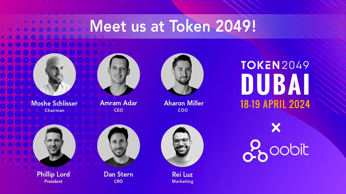 Dubai - Here we come! Exciting news! The Oobit team is heading to Dubai! We can't wait to dive into the city's vibrant atmosphere, attend events, and Tap to Pay in DXB✈️ We'll start with Blockchain Life, then move on to the Global Blockchain Show and Coinstore Brand Conference,…