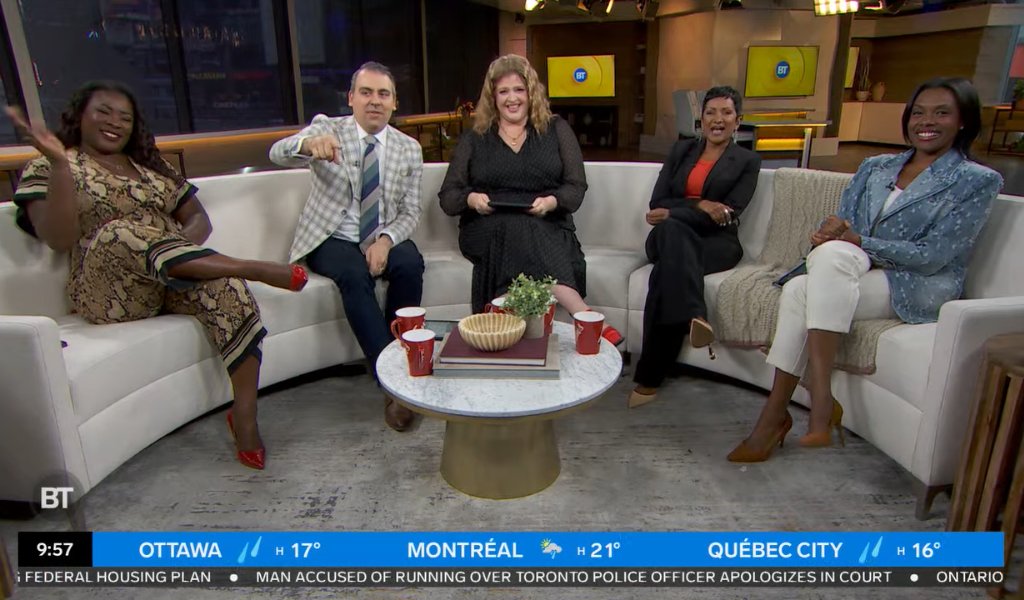 Thanks for Joining @breakfasttv: Sid's Angels Style with @Sid_Seixeiro, @meredithshaw, @CityNatasha, @citytammie + @henrylstephanie. Have a great weekend from your Favourite TV family, See You on Monday on @City_TV. Radio on weekends? Listen: @981CHFI, @FAN590 & @CityNewsTO 680.