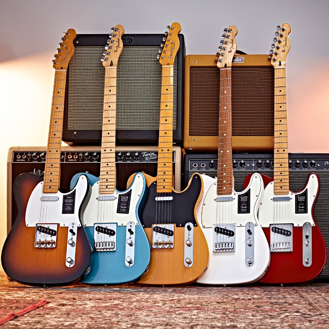 Every guitar has a colour that just looks right, but what is the Telecaster's? 🤔🎨