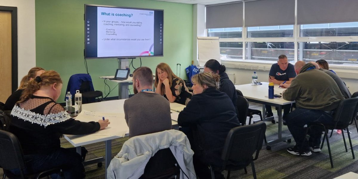 Ending the week on a high! We had a flurry of activity today, delivering our latest 'Experienced Managers' session, empowering the Preceptorship Programme with 'Interview Skills', and culminating with a 'Coaching Conversations' Workshop. What a day! @LivHospitals #TeamLUHFT