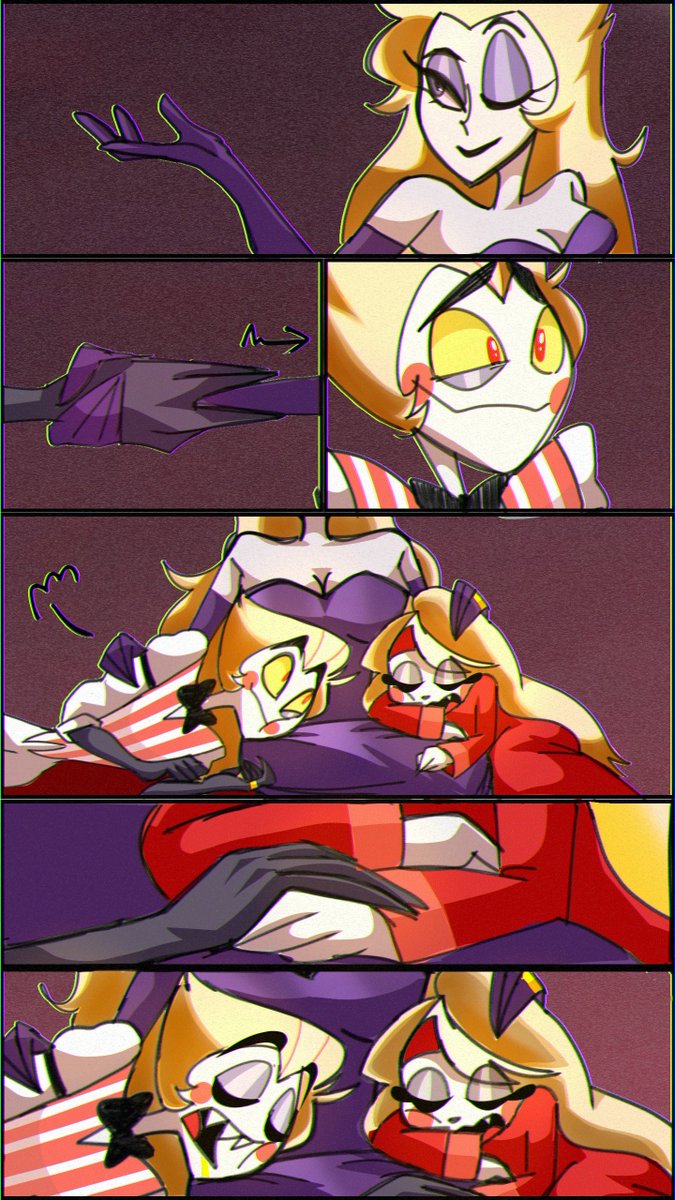 The three of us together all the time.

#HazbinHotelLucifer #HazbinHotelLilith #HazbinHotelCharlie #Lucilith