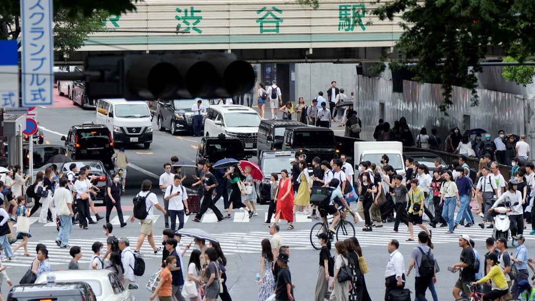 Japan's population, including non-Japanese residents, fell by 0.48% from a year earlier to below 125 million as of Oct. 1, 2023, down for the 13th consecutive year, government data showed Friday.