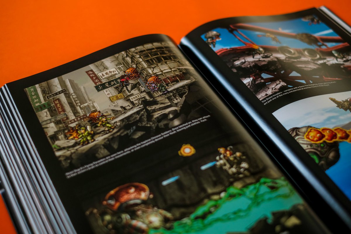 Metal Slug: The Ultimate History SNK’s visually stunning shooter gets its own lavish book – Metal Slug: The Ultimate History – where the game’s elaborate graphics are presented in all their amazing, irreverent detail! Check out our SNK collection: bitmapbooks.com/collections/sn……