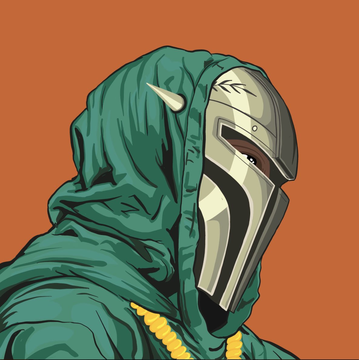 Amazing art. Amazing artist. @DrGrinspooon @TheHerb_s #HerbFam #MFDOOM 🌱🌱