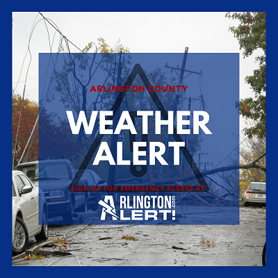 The @NWS_BaltWash has issued a Coastal Flood Advisory for Arlington County until 5PM. Please take immediate precautions as flooding is expected in low-lying areas. #TurnAroundDontDrown For flooding preparedness info follow @ReadyArlington