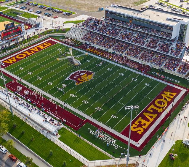 Random college football stadium of the day: Dacotah Bank Stadium 🏟️Home of @NorthernStateU 📍Aberdeen, South Dakota