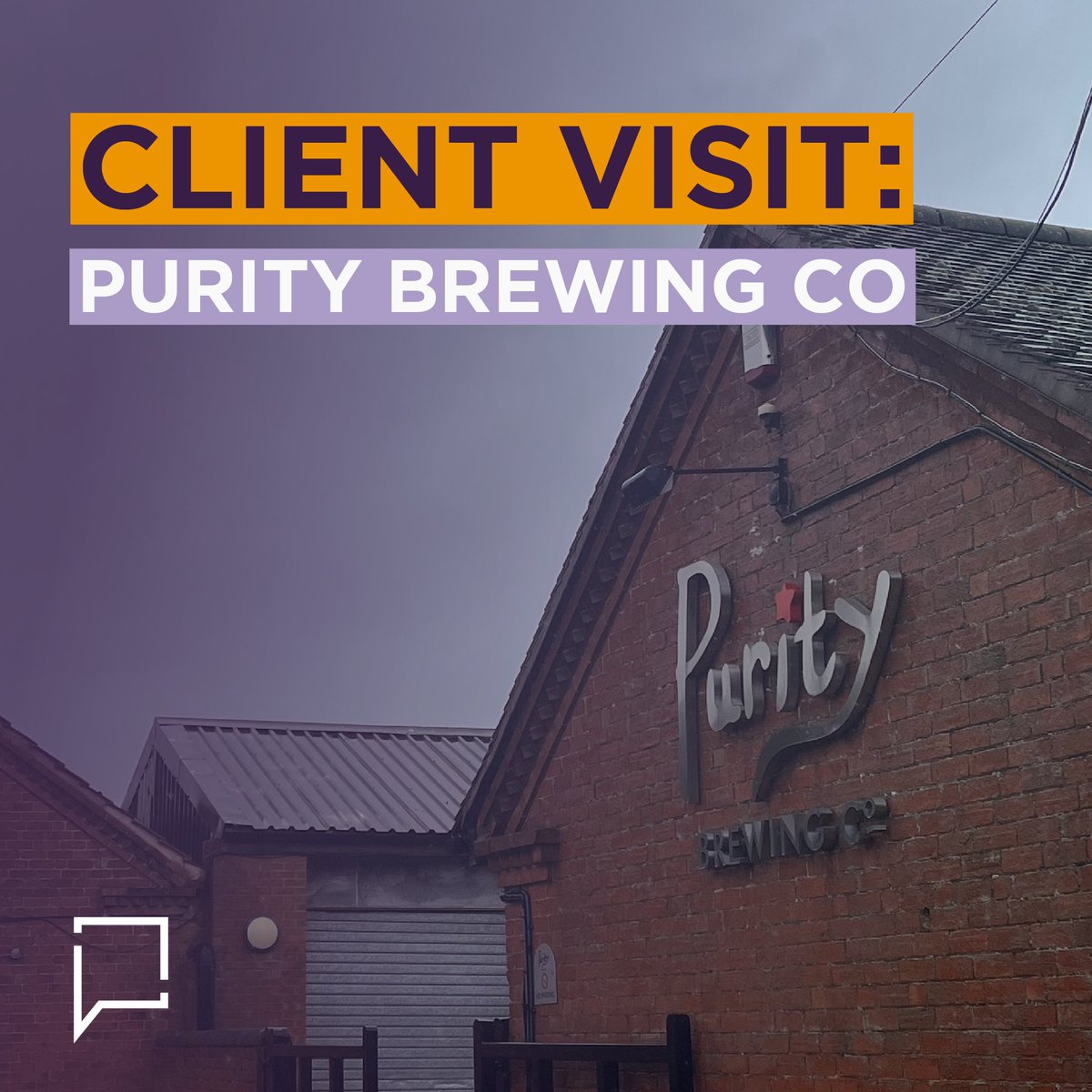 It might've been a pretty grey day, but that didn't dampen our excitement to get down to Purity Brewing Co. on Wednesday. We're thrilled to have them join us as part of our growing brewery PR portfolio here at Prohibition. Cheers for having us Purity team 🍻 #newclient #UKBrewing