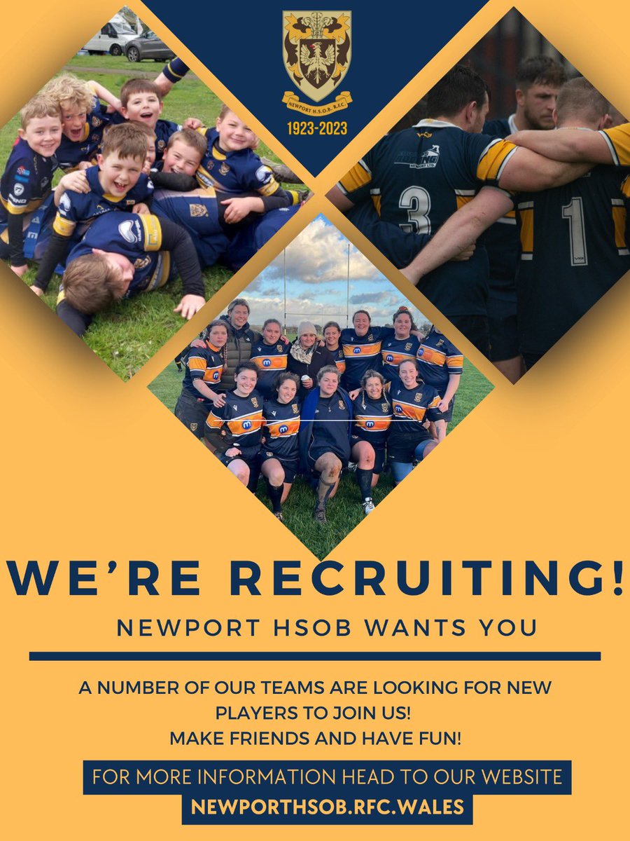 Newport HSOB RFC Mini & Juniors (@nhsob_rfc_mandj) on Twitter photo 🏉Player recruitment 🏉
Meet new friends for life and join our rugby family <a href="/DragonsHUBs/">WRU x Dragons HUBs</a> <a href="/DRA_ALLSTARS/">Dragons ALLSTARS</a> <a href="/argusondragons/">Argus on the Dragons</a> <a href="/southwalesargus/">South Wales Argus</a> @LodgeHillPS <a href="/CaerleonComp/">Caerleon Comp</a> <a href="/WRU_Community/">WRU Community - Wrth galon y genedl</a> <a href="/LlanwernPE/">Llanwern HS PE</a> <a href="/Llanwern_High/">Llanwern High School</a> <a href="/llanwernGCjnrs/">llanwern GC juniors</a> <a href="/StJuliansPri/">St. Julian's Primary</a> <a href="/StJuliansSchool/">St Julian's School</a> @LangstonePS @GlanUskPS 🏉Player recruitment 🏉
Meet new friends for life and join our rugby family <a href="/DragonsHUBs/">WRU x Dragons HUBs</a> <a href="/DRA_ALLSTARS/">Dragons ALLSTARS</a> <a href="/argusondragons/">Argus on the Dragons</a> <a href="/southwalesargus/">South Wales Argus</a> @LodgeHillPS <a href="/CaerleonComp/">Caerleon Comp</a> <a href="/WRU_Community/">WRU Community - Wrth galon y genedl</a> <a href="/LlanwernPE/">Llanwern HS PE</a> <a href="/Llanwern_High/">Llanwern High School</a> <a href="/llanwernGCjnrs/">llanwern GC juniors</a> <a href="/StJuliansPri/">St. Julian's Primary</a> <a href="/StJuliansSchool/">St Julian's School</a> @LangstonePS @GlanUskPS