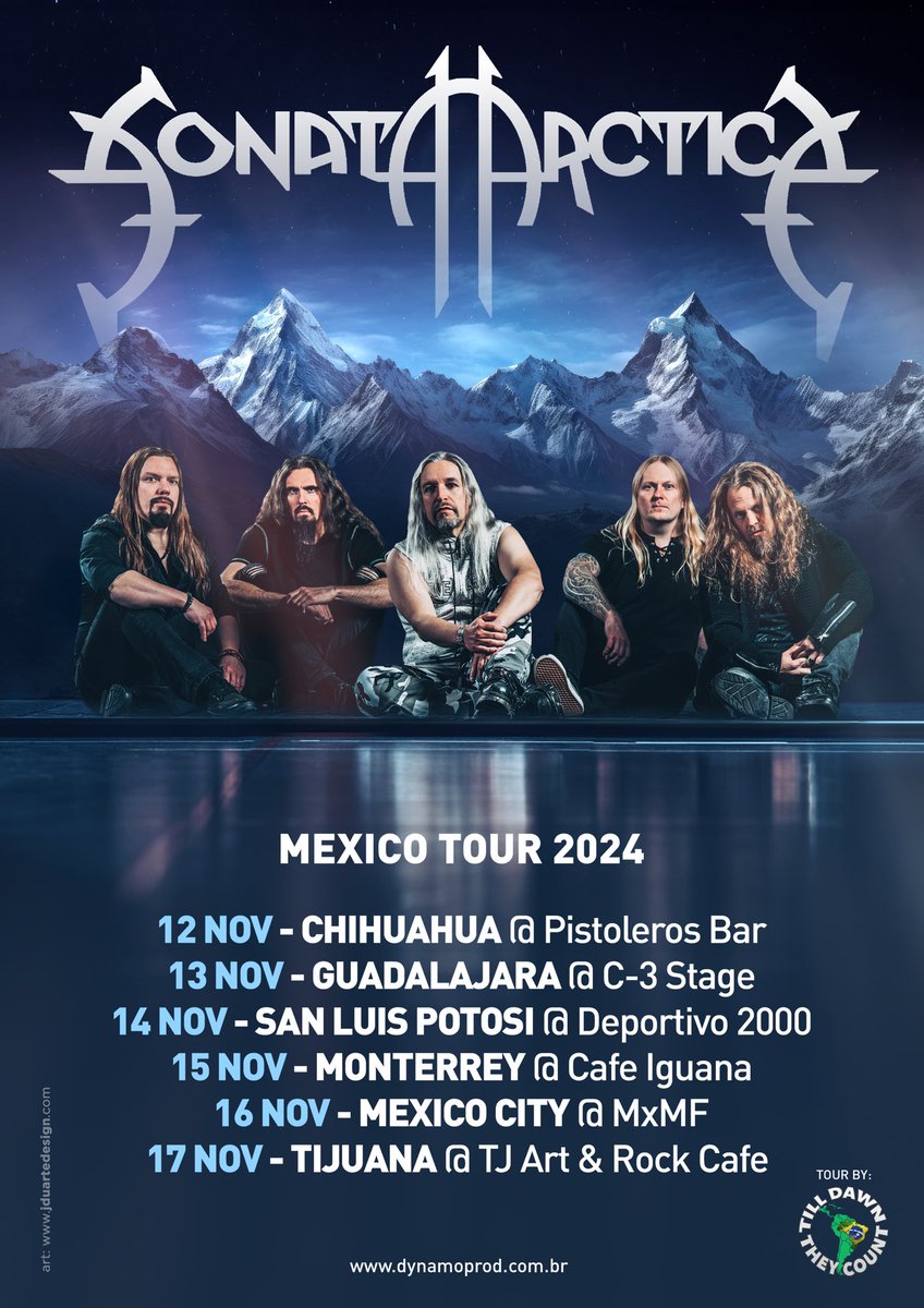 Clear Cold Beyond World Tour to Mexico in November 2024!