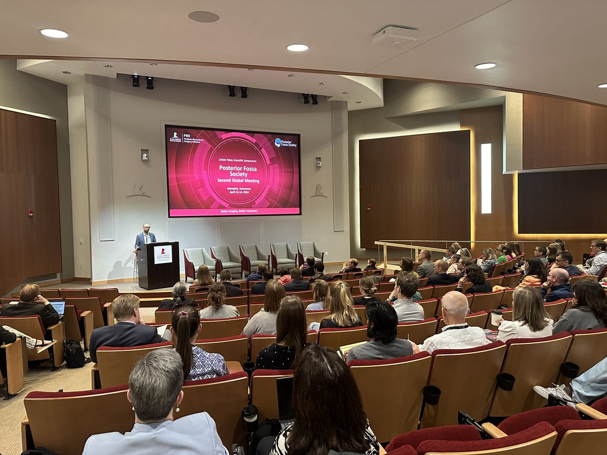 Giles Robinson (@drgilesrobinson) on Twitter photo The Posterior Fossa Society meeting has just started! Donāt miss my presentation on āThe Posterior Fossa Experience at <a href="/StJudeResearch/">St. Jude Research</a> and the Value of a Clinical Trialā tomorrow at 8:15am. The Posterior Fossa Society meeting has just started! Donāt miss my presentation on āThe Posterior Fossa Experience at <a href="/StJudeResearch/">St. Jude Research</a> and the Value of a Clinical Trialā tomorrow at 8:15am.