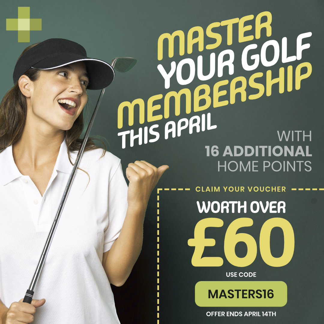 Celebrate The Masters with PlayMoreGolf ⛳️ Sign up before April 14th using code MASTERS16 to receive 16 additional home points - worth over £60! Join today, start saving and roll over your unused home points upon renewal next year - bit.ly/3w4g3p7