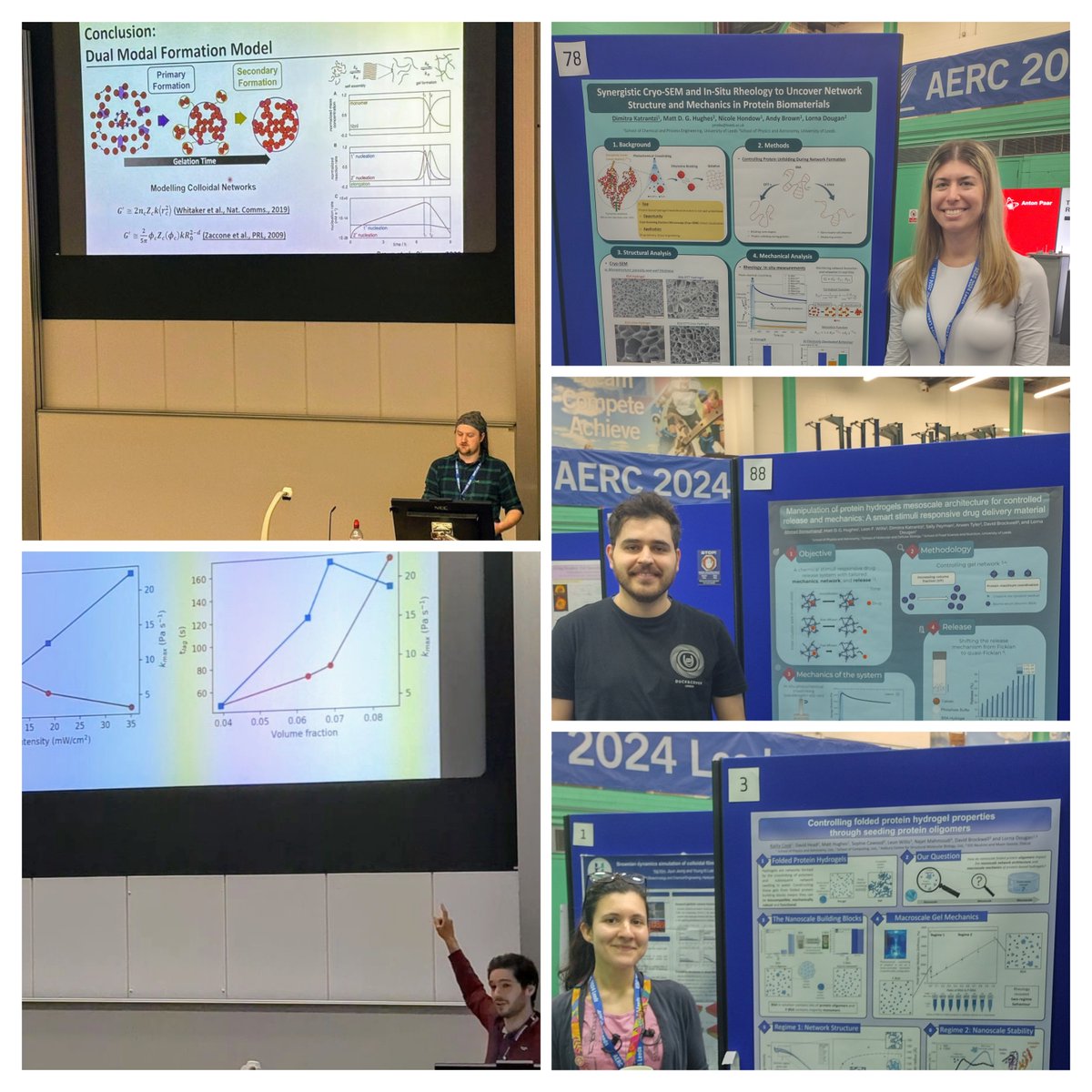 We had a great time at the Annual European Rheology Conference in Leeds. Fantastic science and discussions. Super proud of everyone in the group who presented their research.
