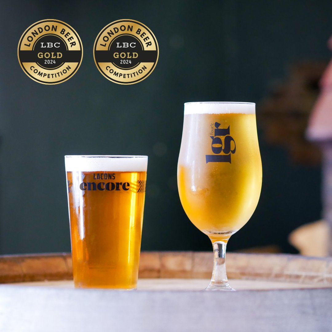 We won DOUBLE GOLD at The London Beer Competition 🎉

🥇🥇 Encore and Lgr both won in their categories!

Well done brew team, we couldn’t be more proud!

@LondonCompetitions #beerawards #draughtbeer #beerawards #london #londonbeer