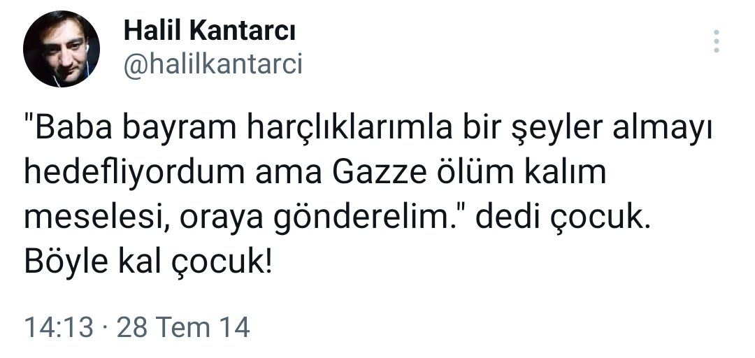 Böyle kal çocuk!