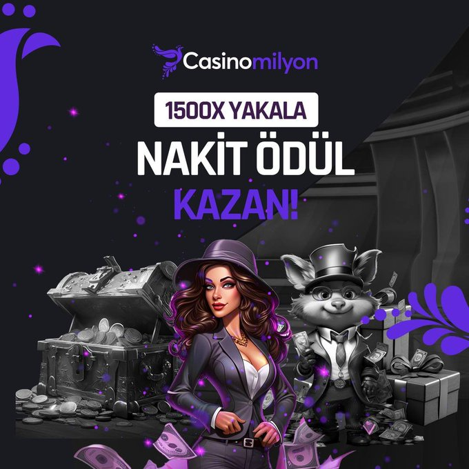 ✨ EKSTRA NAKİT ÖDÜL ✨ ☄️ Kazandıkça kazandıran site #CasinoMilyon’dan eşsiz bir promosyon ! ✔️ 1500x Kazanç sağla kazancın kadar NAKİT ÖDÜL anında hesabında ! ‼️ Detaylar promosyon sayfasında ! Detaylar 🌟t2m.io/casinomilyoncom