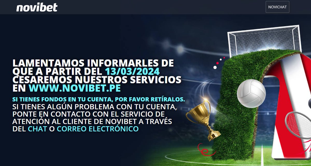 jaimealejos's tweet photo. @NovibetBr En Perú hay gente que no ha recibido sus tranferencias aún desde la salida intempestiva de su empresa. Se necesita una solución!!!! scam???
In Peru there are people who have not yet received their transfers since the untimely departure of their company. A solution is needed https://t.co/XZrxg6x2q6