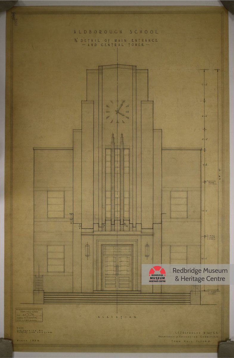 Does anyone recognise the local school drawn out in this building plan dated March 1936? There's a clue at the top but you may recognise it by its distinct architectural design... 🏫 #ArchiveBuilding #Archive30 @ARAScot