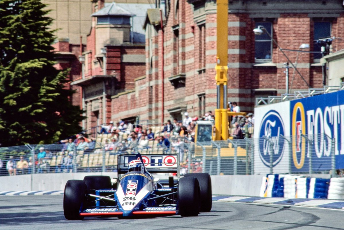 Philippe Alliot, Ligier JS27 - Renault.
Australian Grand Prix (Adelaide), 1986.
 
#F1 #AustraliaGP #Adelaide #Alliot #Ligier