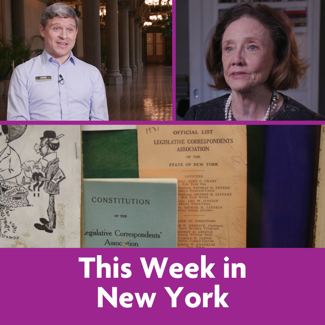 This week: - NY's Legislative Correspondents Association - the longest-running press corps in the U.S. - Isabelle Dolores 'Dee' Wedemeyer - one of the first women to be admitted into the LCA - WMHT's Will Pedigo takes us inside the state capitol nynow.wmht.org