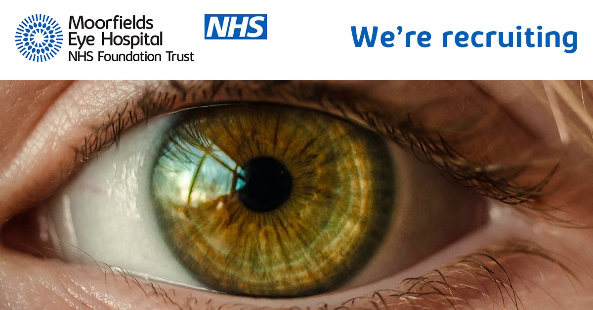 We are currently recruiting for a number of fantastic opportunities at Moorfields Eye Hospital, including a band 8 Head of medical HR at our City Road site. To apply visit apps.trac.jobs/job-advert/618…