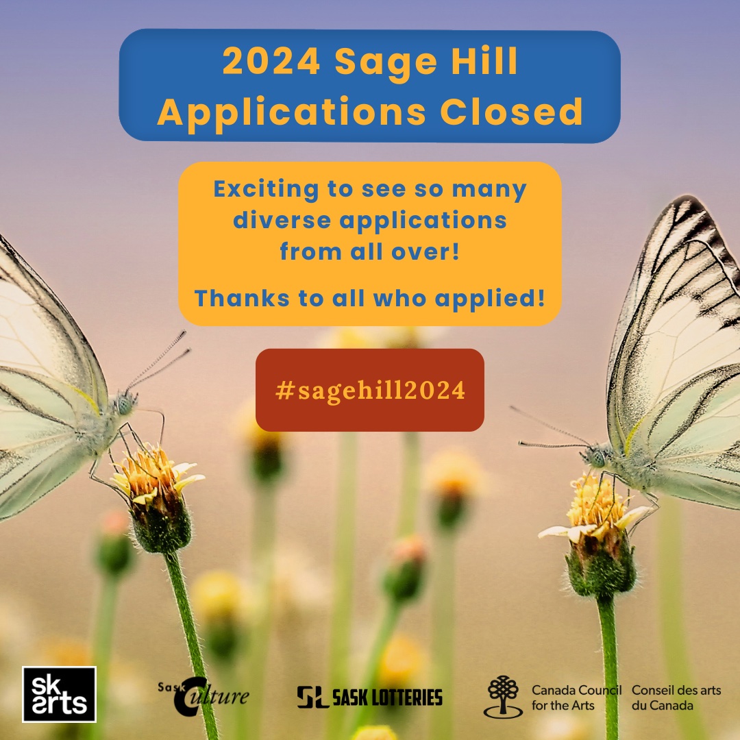 Thanks to all who applied for 2024 Sage Hill Courses!! ☀️ Exciting to see so many diverse applications from all over! Thank you for sharing your work. ❤️📚 Stay tuned for results in a few weeks! #writingcommunity #sagehill2024 Thanks to @CanadaCouncil @saskarts @SaskCulture