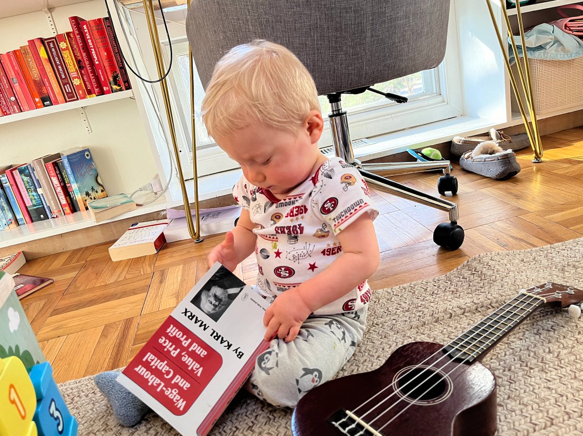 Get them started early, folks.