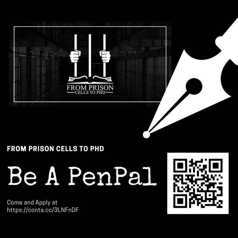 Some studies show that pen pal relationships can help a justice-impacted individual feel less isolated, provide a sense of identity, and give them hope for a life beyond their current situation. If you are interested, please signup at conta.cc/3LNFnDF #P2P #PenPal