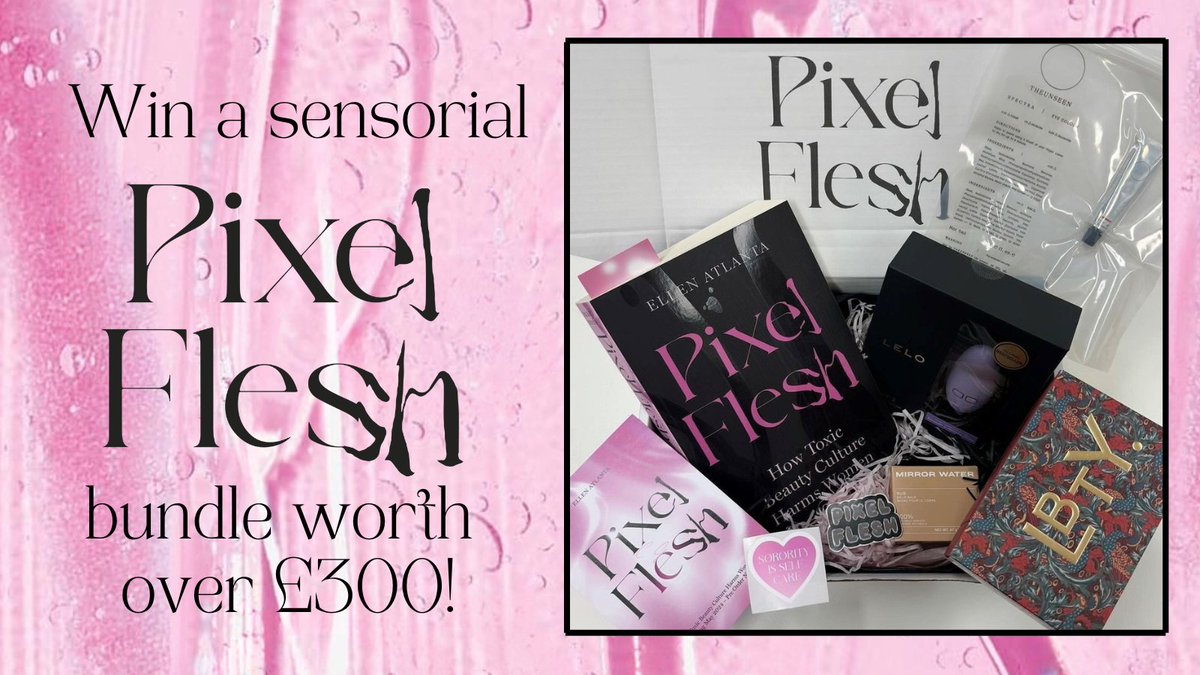 💘 Kickstart the weekend with an AMAZING pre-order competition to win a sensorial box of #PixelFlesh by @ellen_atlanta goodies worth over £300. Simply upload your proof of purchase via the link below to be entered. GO, GO, GO! 💘 geni.us/PixelFleshComp