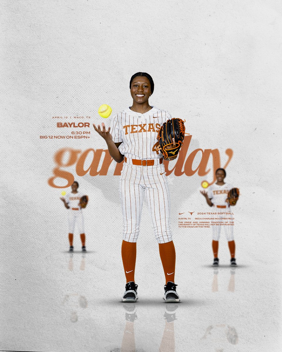 Wheels rolling to Waco 🤘 linktr.ee/TexasSoftball #HookEm | @AdayahWallace