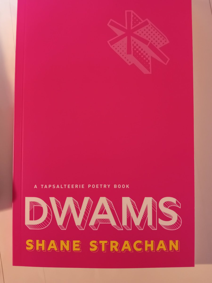 Just came through the door. Really looking forward to diving in! @Shane_Strachan @tap_poetry #Poetry #writing #NorthEastScotland #Dwams