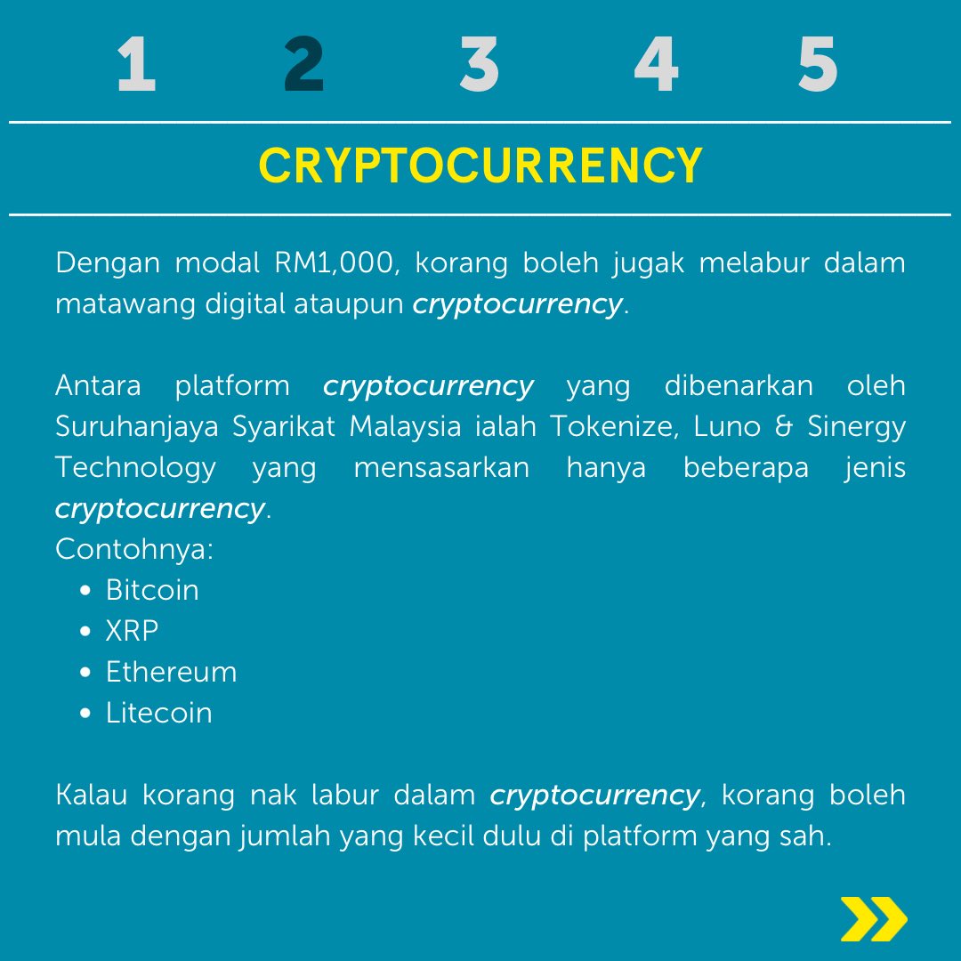 Second:
Mesti pernah dengar pasal cryptocurrency kan? Pastikan bitcoin tu yang selamat dan sah tau 👌🏻😁