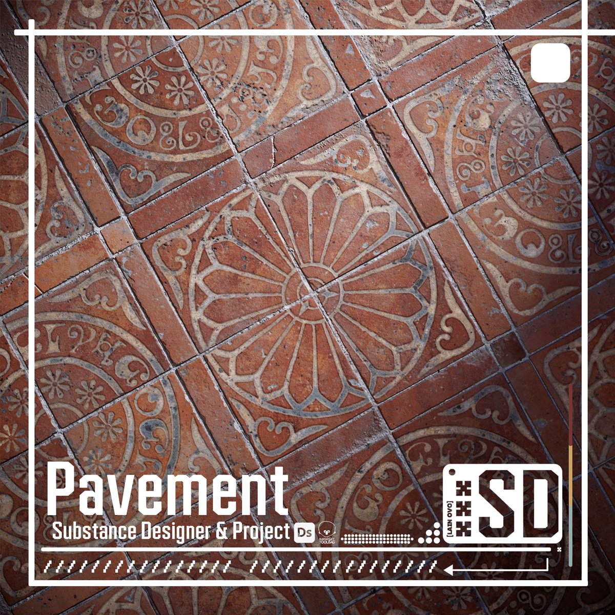 Substance Designer---Pavement
◆Artstation：artstation.com/lingyingqaq
#SubstanceDesigner #Marmoset