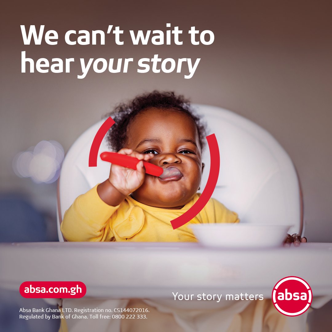 Embrace your journey with confidence,  knowing that every step forward is shaping a  story that’s uniquely yours. 

#YourStoryMatters #AbsaGhana