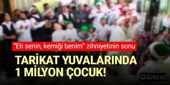 MİLYONLARCA KÜÇÜCÜK EVLADIMIZ CEMAATLER İLE VAKIF GÖRÜNTÜSÜ ALTINDA VEYA DİN MASKESİYLE FAALİYET GÖSTEREN KANLI KİRLİ OLUŞUMLARIN TEHDİDİ ALTINDADIR Dokuz Eylül Üniversitesi Eğitim Fakültesi Öğretim Üyesi Prof. Dr. Esergül Balcı ve ekibinin 4 ay süren saha çalışması, Türkiye’de…