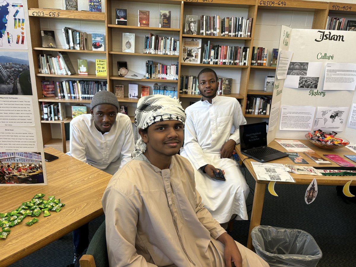 nwhs_media's tweet photo. Culture Day @ NWHS! Student Council and NWHS_Media have joined forces to host this first-ever event. It is inspiring to see students share their culture & heritage with their peers! #govikes #GCSLibrariesEngage https://t.co/QkuefrwURH