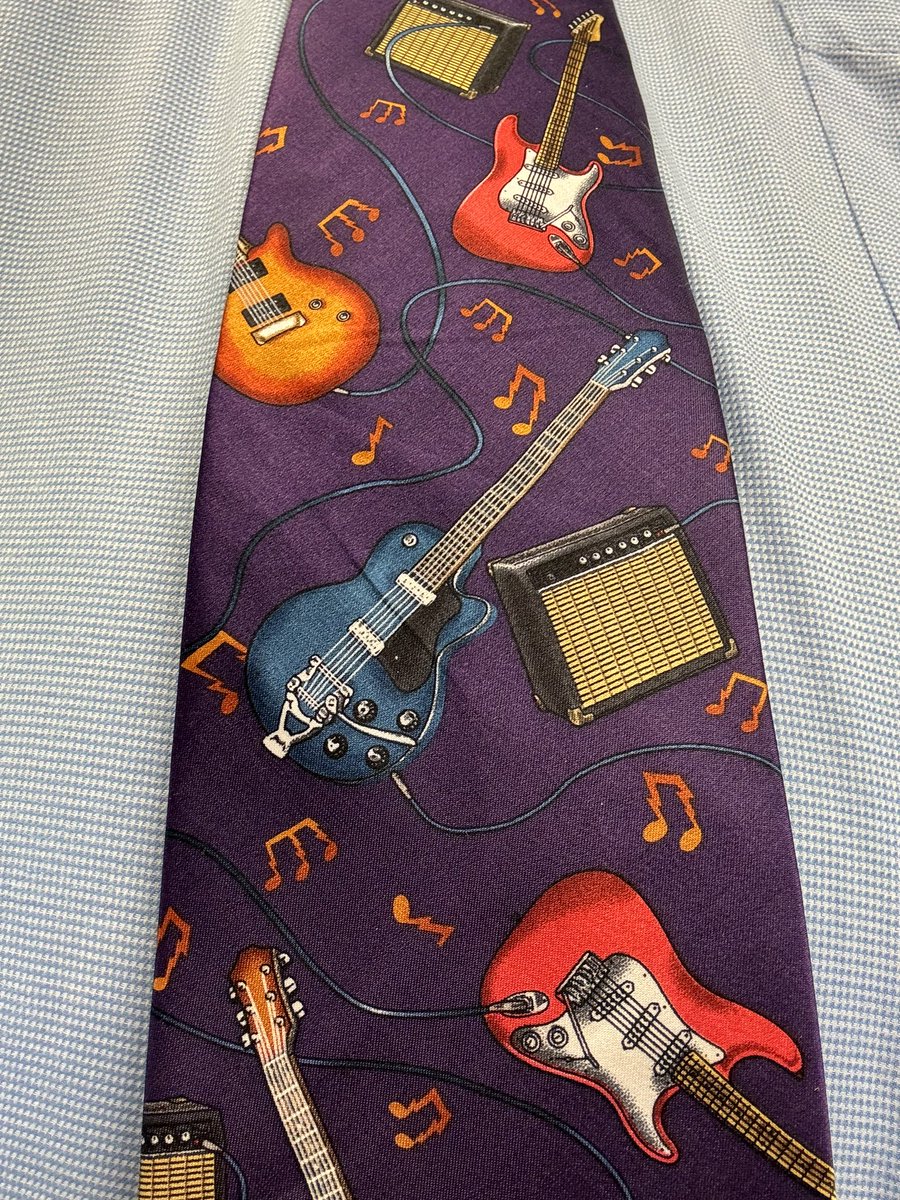 #TieForToday 🎸