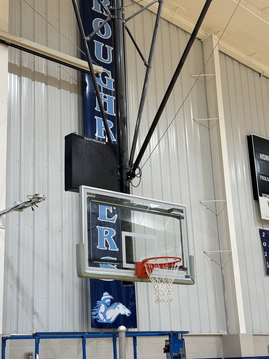 Thank you to Jimmy Foster and Gary Newcomb for installing the new shot clocks.