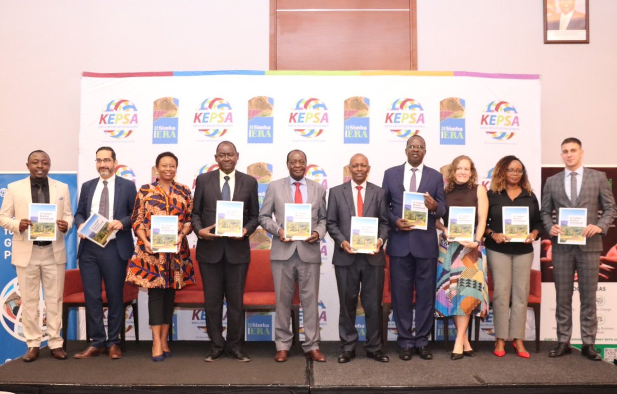 The #CarbonMarketGuidebook is officially out! Download your copy here 👉🏽 bit.ly/3UdQEmx @KEPSA_KENYA @WorldBankKenya @EnviClimateC_Ke