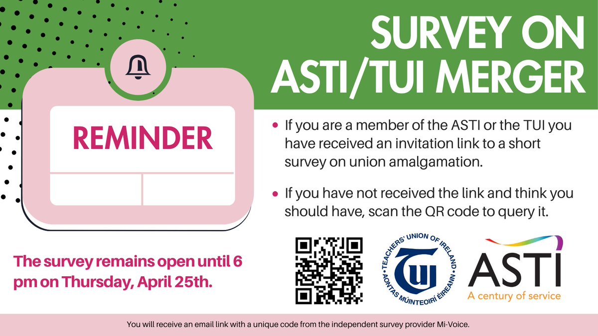 TUIunion's tweet photo. Our joint survey with @astiunion runs until Thursday, April 25th. Make sure your voice is heard! https://t.co/yThv4s4Fl9