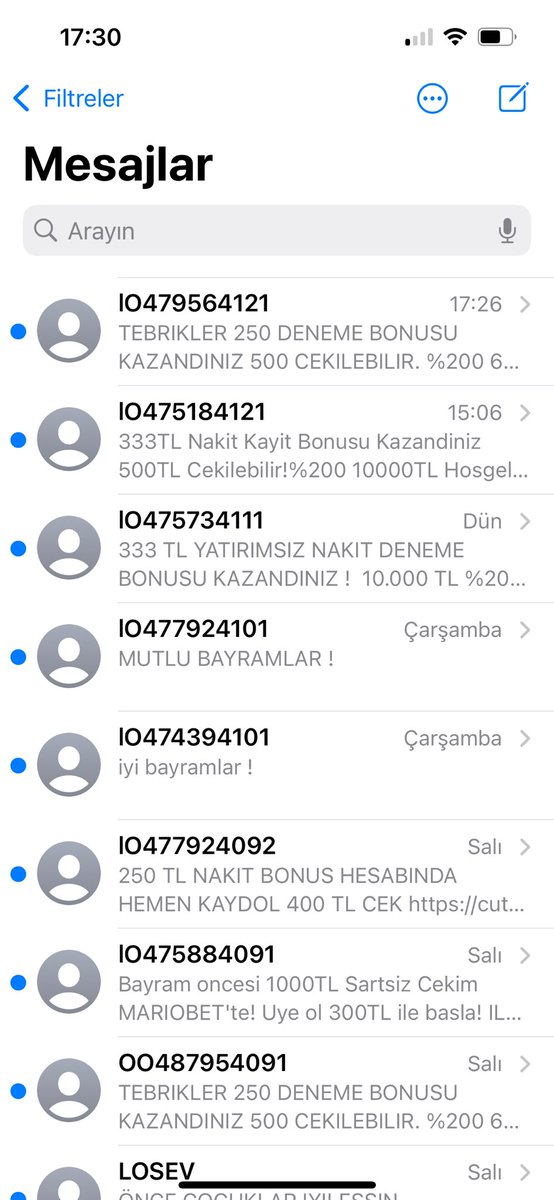 Şuna bir çözüm bulunamadı. Engel koyuyorsun son numara değişiyor yine geliyor