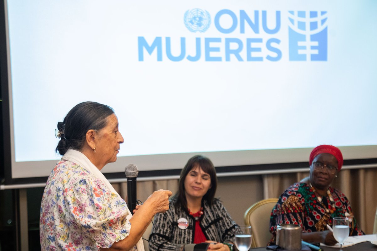 La Directora Ejecutiva Adjunta de @ONUMujeres , @vanyaradzayi, se encuentra en Panamá dialogando con organizaciones de mujeres y feministas. Su prioridad es escuchar y apoyar a #mujeresindígenas, de entornos rurales y afrodescendientes en su lucha por los derechos y la igualdad.