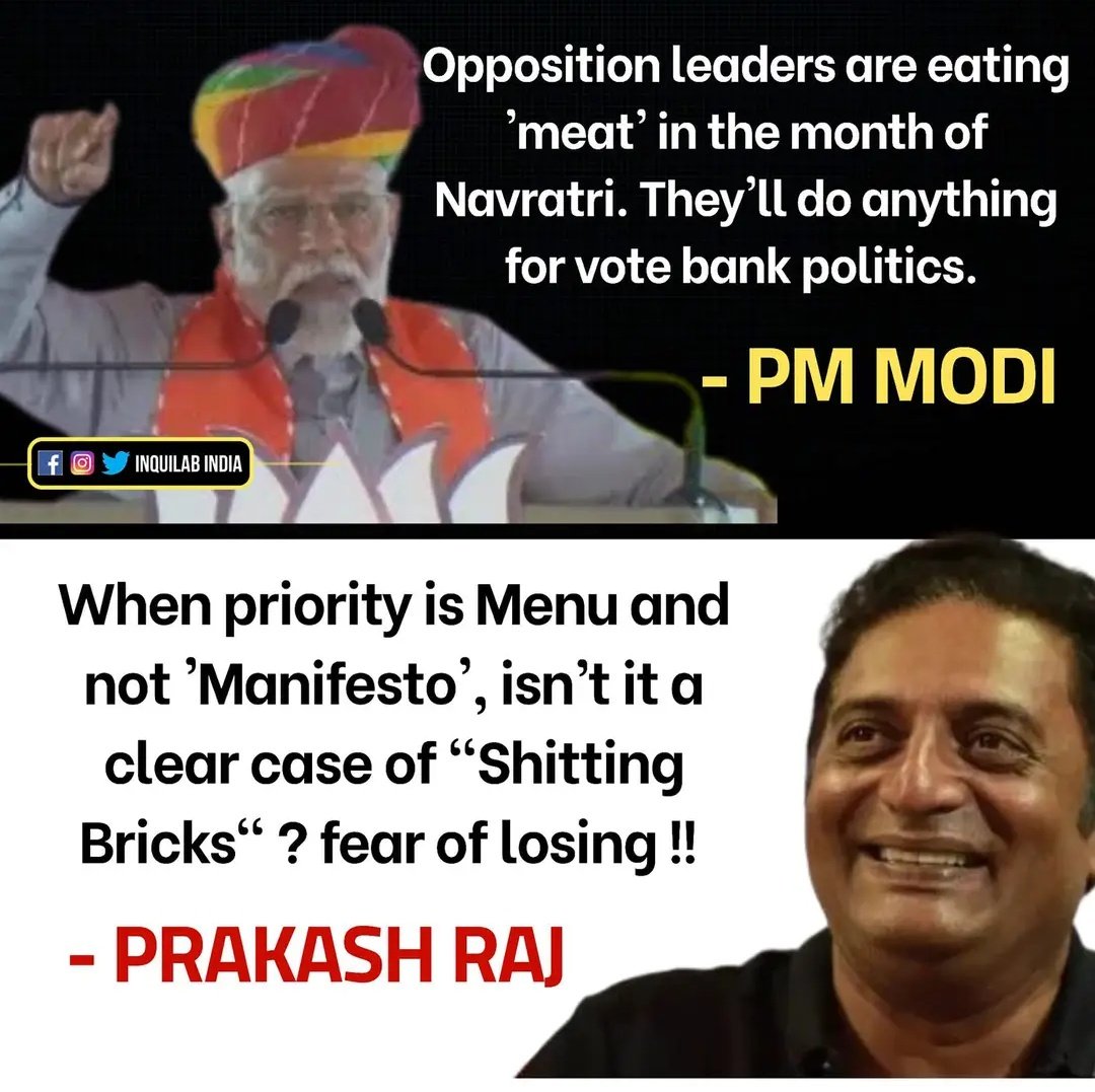 Prakash Raj shuts down Modi with powerful words!🔥🔥 #LokSabhaElections2024