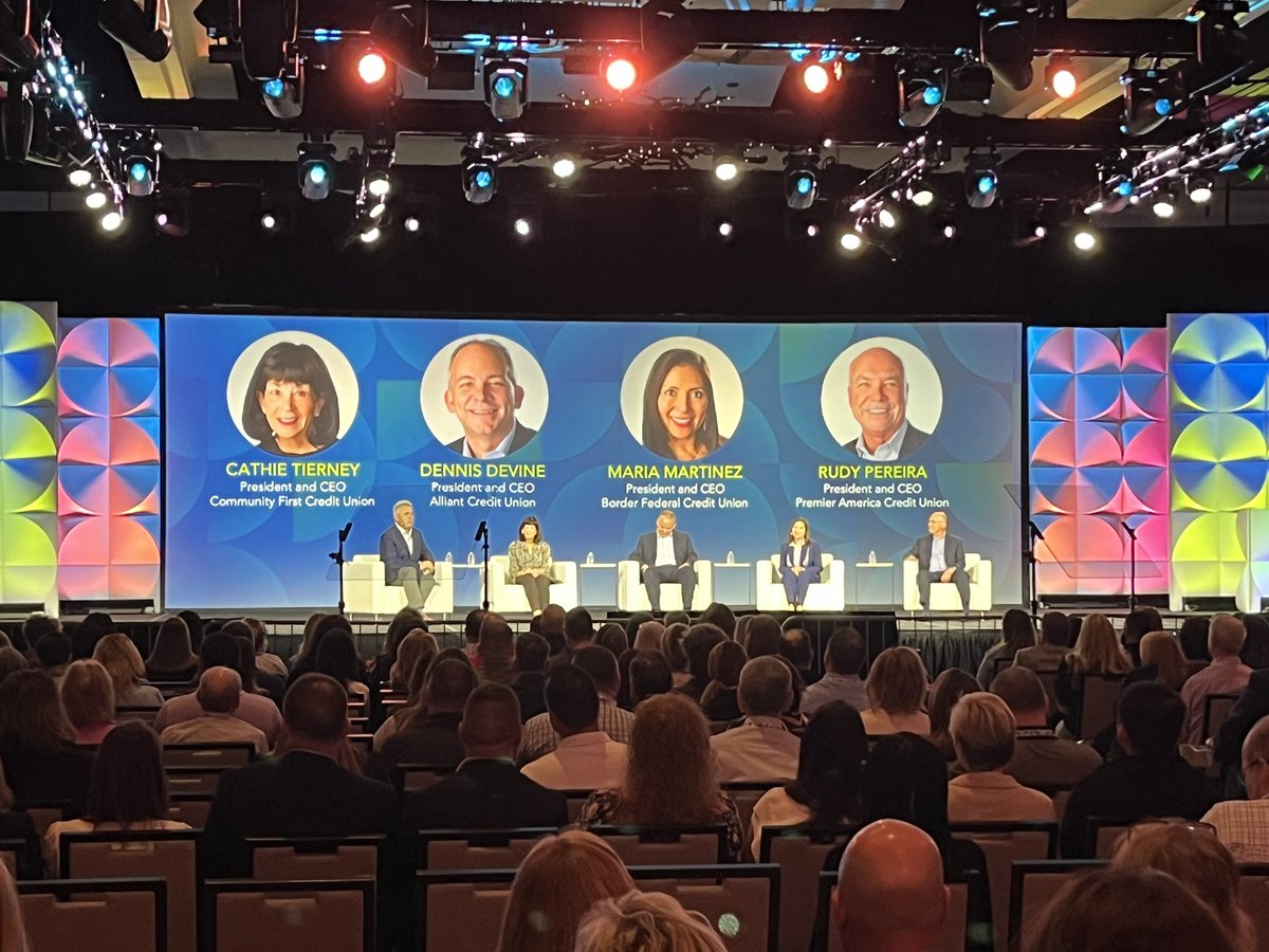 Happening now: Credit Union Executive Panel at #PSCUMemberForum 2024 at the @JWSanAntonio in #Texas! #CreditUnions #UnitedInVision #CUDifference