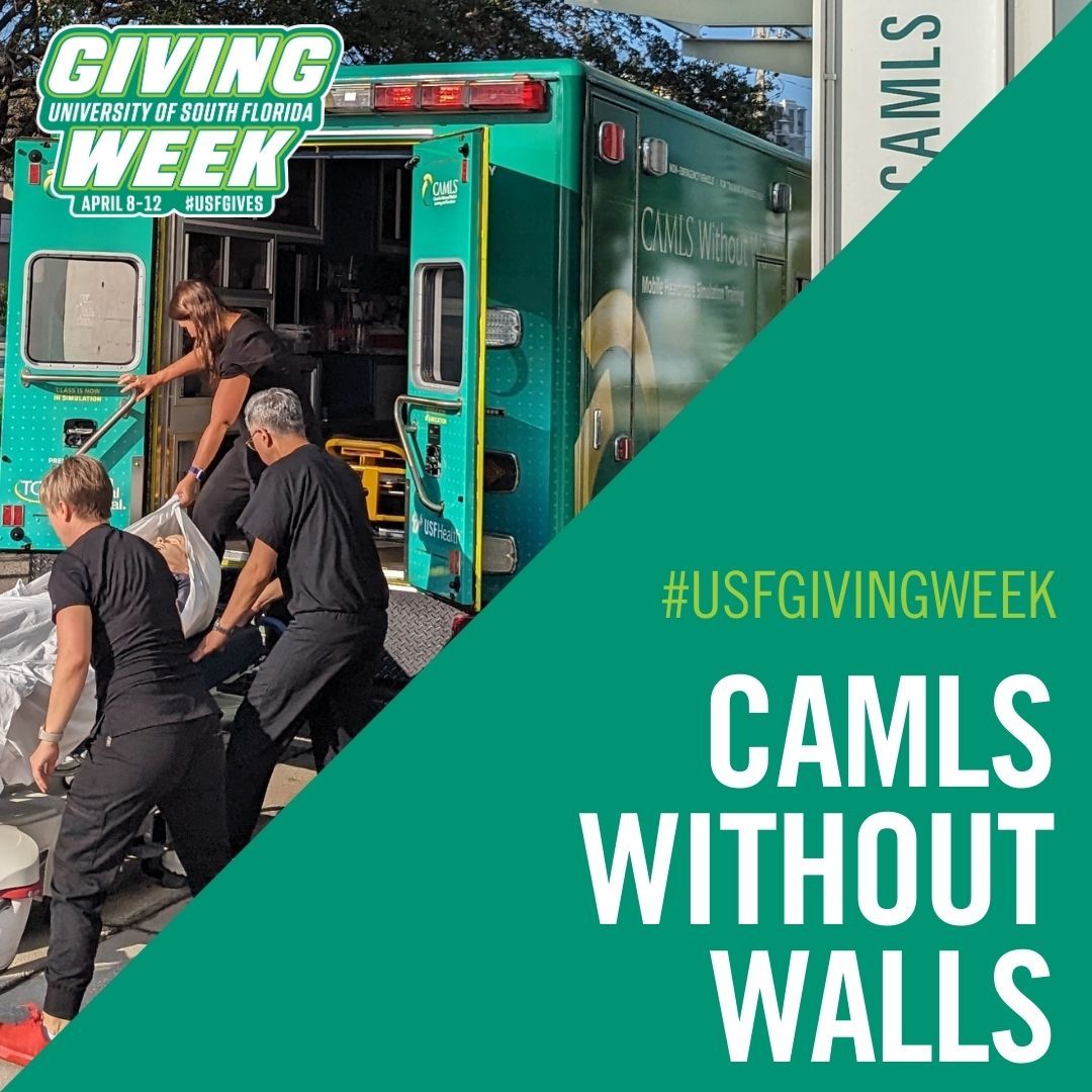 Last chance to leave your mark during #USFGivingWeek! Your support has the power to transform healthcare accessibility for rural and underserved communities. Join us in making a difference. Visit buff.ly/4aMQI24 to learn more and donate today! 💚