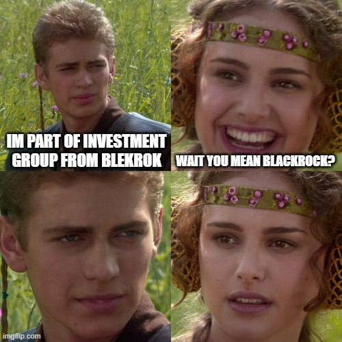 No sweetie, $BLEK only