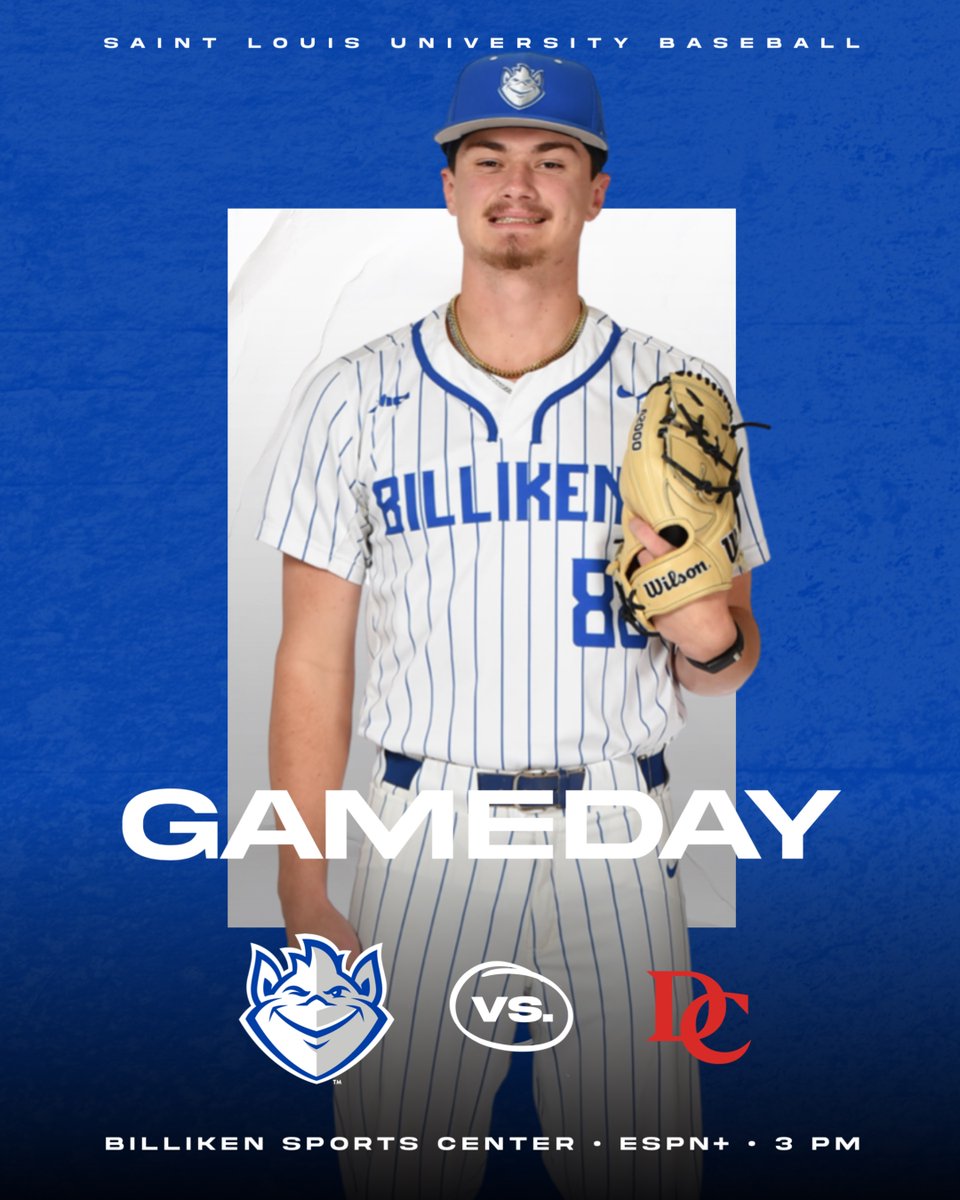 𝗚𝗔𝗠𝗘 𝗗𝗔𝗬. 🆚Davidson 📍St. Louis (Billiken Sports Center) ⏰3 p.m. (CST) 📺ESPN+ (tinyurl.com/5e2xsjcw) 📊Live Stats (tinyurl.com/2s4fauk7) 📰Game Preview (tinyurl.com/4kxc2ns9) ⚾️Spring Cleaning Giveaway