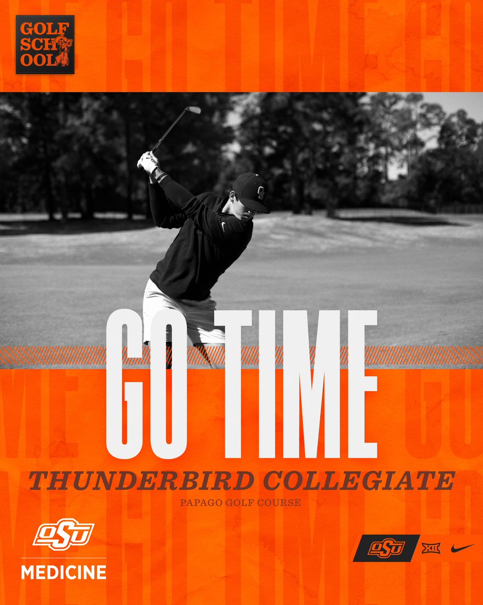 Ready to go at Papago! #GoPokes | #golfschool