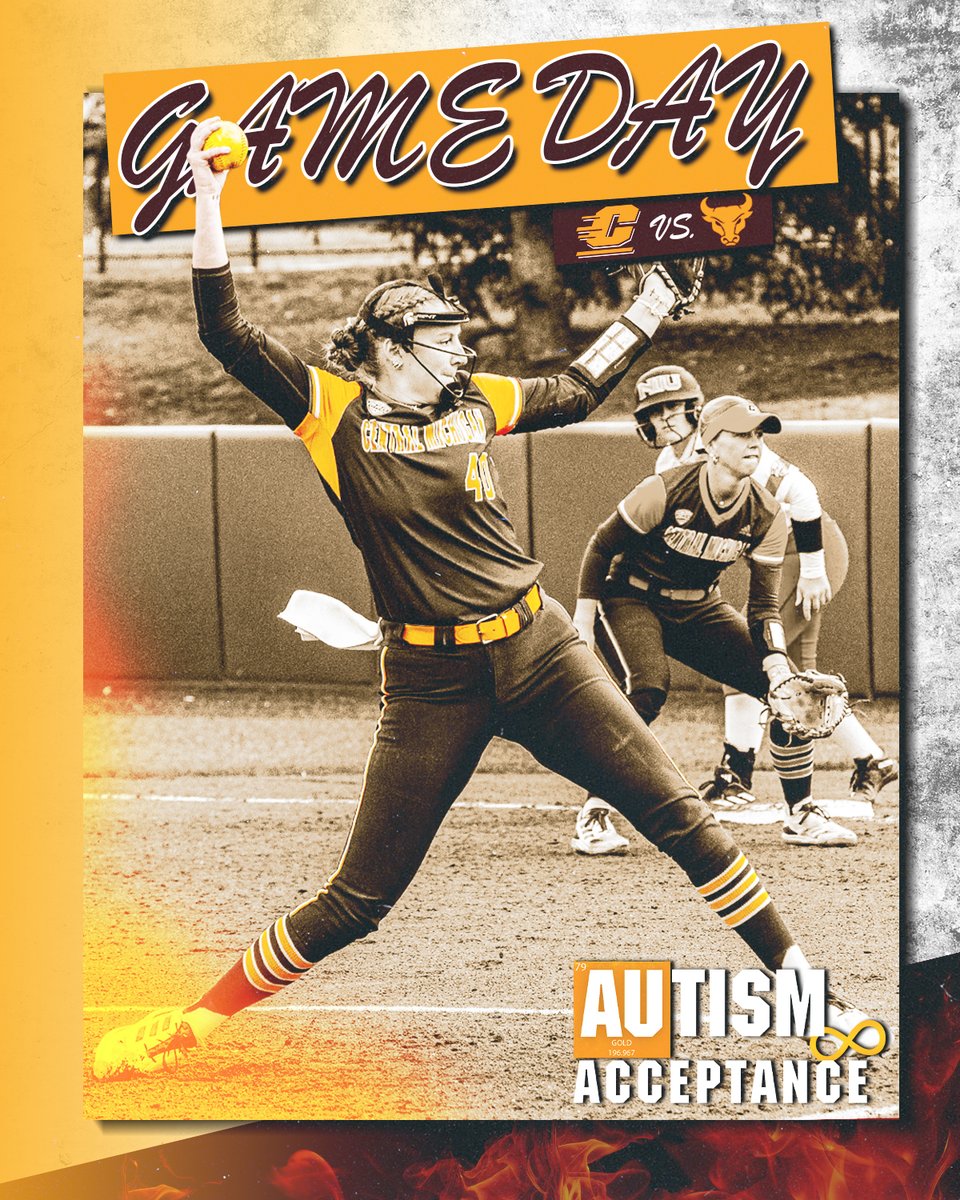 Hosting a fun game with a meaning at MJS today! 💛 Autism Acceptance Game - WEAR GOLD!!! 🆚 Buffalo ⏰ 3:00 p.m. 🏟️ Margo Jonker Stadium 📺 bit.ly/3TVzGrZ 📊 bit.ly/3TWAFIh ⌛ bit.ly/4cLKuRU #FireUpChips🔥⬆️🥎